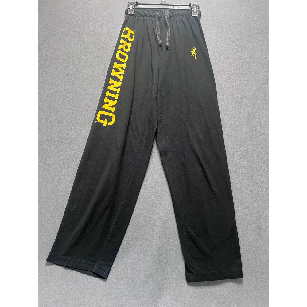 Browning Pants Lounge Yoga Gym Women’s S/P Black/Yellow/Gold Sleepwear Outdoors